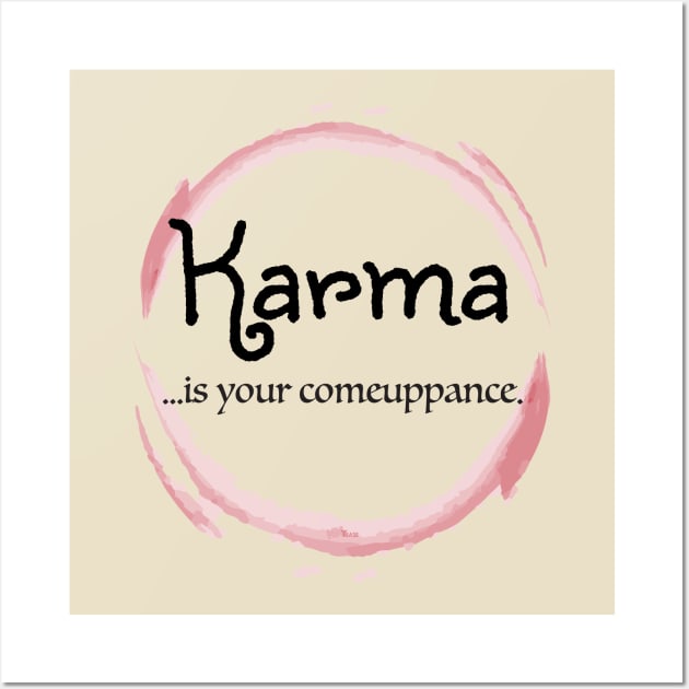 Karma pink Wall Art by NN Tease